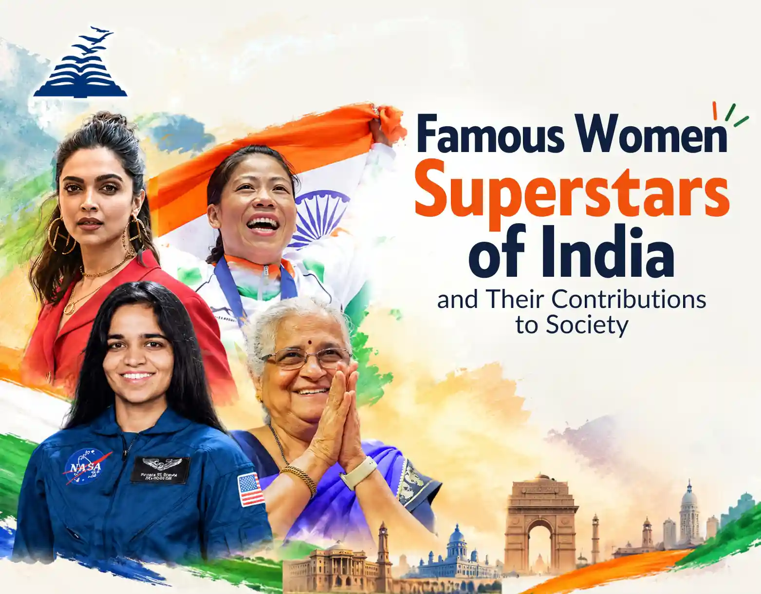 Famous Women Superstars of India and Their Contributions to Society - Presidency School RT Nagar